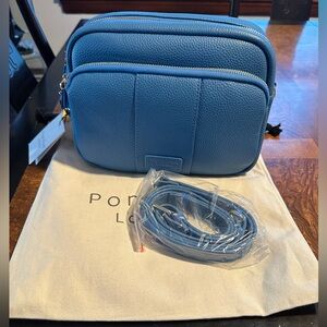 Pom Pom London Mayfair Plus, Cornflower Blue